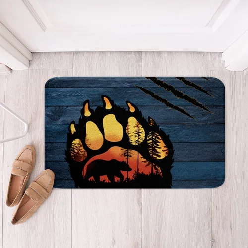 Miniatura 35 de Feelyou Tapetes de baño estampados, con patrón de sombrero occidental, para niños y niños, vaquera rosa, para ducha, accesorios de baño abstractos
