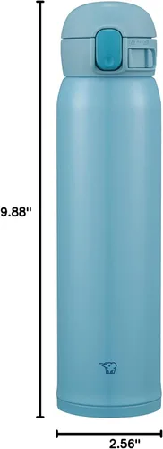 Miniatura 2 de Zojirushi SM-WR60EAP - Taza de acero inoxidable, 20 onzas, azul claro