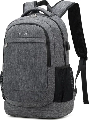 abshoo Mochila ligera para niños y hombres, para la escuela, universidad, para mujeres, niñas, adolescentes, mochila con compartimento para laptop
