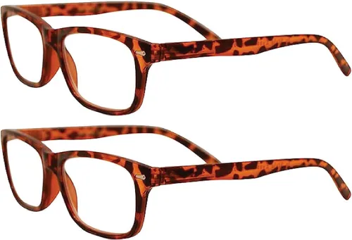 Miniatura 8 de In Style Eyes Seymore - Paquete múltiple de lentes de lectura retro, montura completa, marco ovalado ligero, lente asférica no polarizada