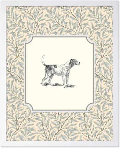 Miniatura 53 de Poster Master Póster Vintage de Cocker Spaniel Inglés - Impronta Retro de Perro - Arte Floral - Arte de Cachorros - Arte para Amantes de Animales