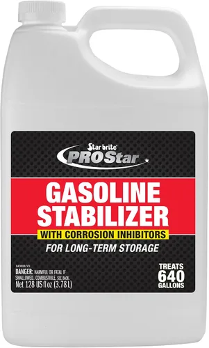 Star Brite PRO Star Estabilizador de Gasolina - Niebla y Protege Motores Almacenados y Todo el Sistema de Combustible de la Corrosión - Mantiene la