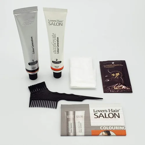 Miniatura 5 de Lover's Hair Salon Champú colorante - #4 Mahogany Brown Caoba marrón