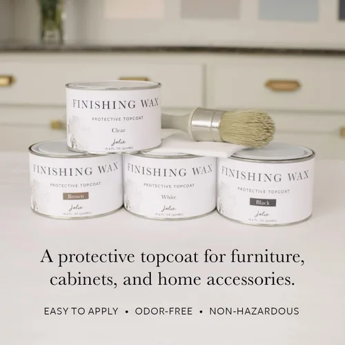Miniatura 2 de Jolie – Capa protectora de acabado para pintura – Cera protectora con acabado de tiza – Uso en muebles de interior, armarios, paredes, decoración