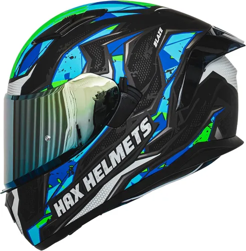Miniatura 15 de HAX Obsidian - Casco de motocicleta de cara completa con doble visera para adultos, para motocicleta de calle, con pinlock listo para pinlock, negro