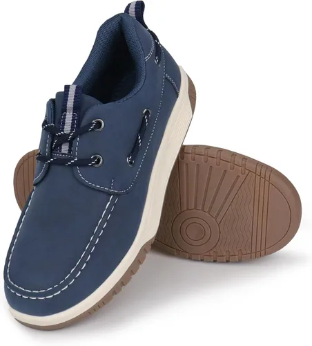 Miniatura 5 de Hawkwell Mocasines para niños y niños, zapatos planos informales para la escuela (bebéniño pequeño)