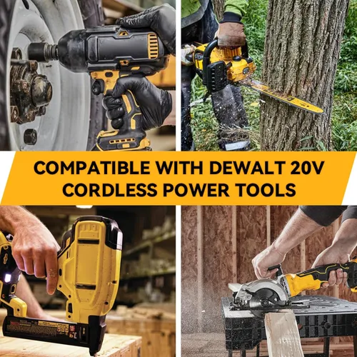 Miniatura 6 de Repuesto de 8.0Ah para batería Dewalt de 20 V Max DCB200 DCB203 DCB204 DCB206 DCB201 DCB180 batería de iones de litio compatible con herramientas