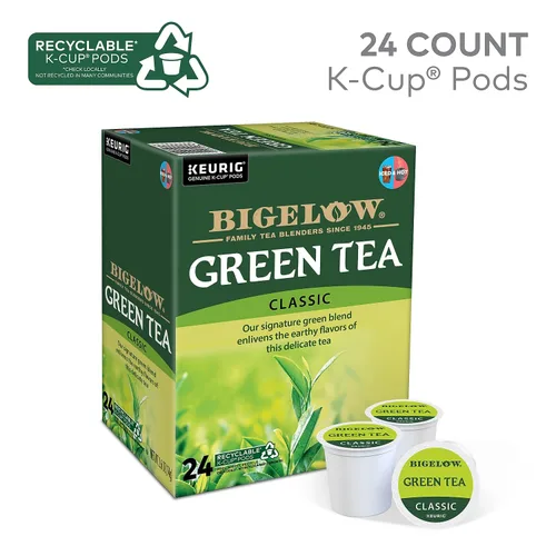 Miniatura 3 de Bigelow Green Tea Keurig Cápsulas K-Cup de una sola porción, 24