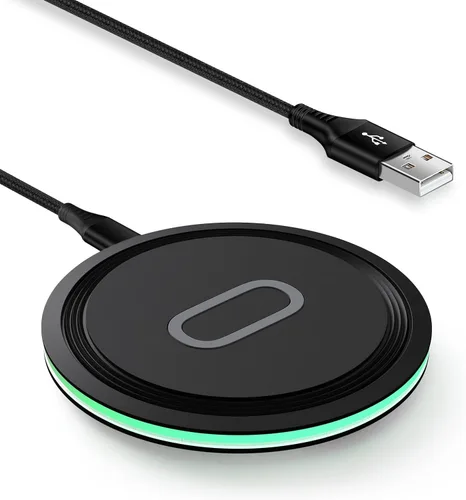Cargador inalámbrico de teléfono de 15 W para Samsung Galaxy S26 S26+ S25 FE Edge Plus Ultra S25+ S24 S23 S22 S21 S20 Ultra 5G FE S10 S9 S8 S7 S6,
