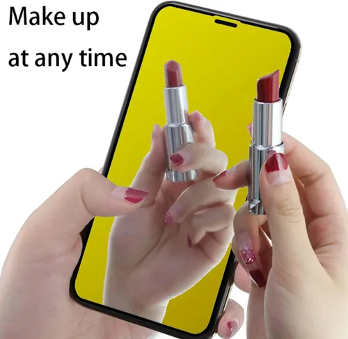 Miniatura 5 de Espejo de vidrio templado antiazul, protector de pantalla anti-espía, película antiespía para iPhone 11 Pro Max/iPhone XS Max, 6.5 pulgadas