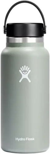 Miniatura 65 de Hydro Flask - Botella de agua de acero inoxidable aislada - Boca ancha con tapa flexible, sin derrame, a prueba de fugas y rellenable en 20 oz