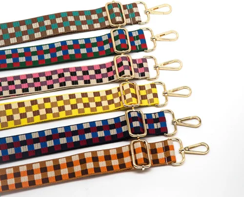 Miniatura 87 de S&loyoe Correas de repuesto para bolso, correa ajustable para bolsa cruzada, correas de guitarra anchas para bolsos de 1.5 pulgadas