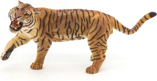 Miniatura 3 de Papo - Figura realista de tigre rugiente para niños - A partir de 3 años - Colección de depredadores de la selva - Juego educativo de animales