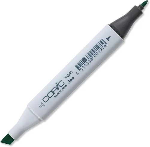 Miniatura 6 de Copic Marcador de alcohol clásico, de doble punta, BG13-Copic, verde menta
