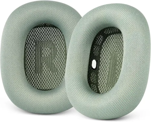 GEVO Almohadillas mejoradas para los oídos de repuesto para auriculares Apple AirPods Max 2024, almohadillas de tela de malla, almohadillas para los