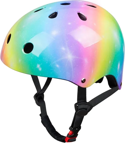 Miniatura 7 de Bienbee - Casco para niños pequeños, casco de patineta para bicicleta, equilibrio, bicicleta, scooter, para niñas y niños de 1-3-5-8-14 años Azul