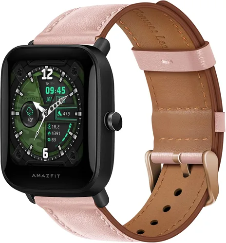 Miniatura 11 de Wanme Bandas para Amazfit GTS 4 / GTS 4 Mini / GTS 3 / GTS / GTS2 / GTS 2e / GTS 2 mini Band mujeres hombres, correa de repuesto de cuero