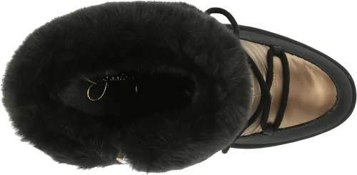 Miniatura 5 de Jessica Simpson Botines Myina de piel de cuña para mujer