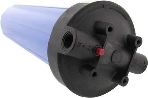 Miniatura 2 de Pentek 150467 20-BB armazón para filtro, color azul, grande, de 3/4 pulgadas, con alivio de presión.