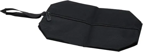 Bolsa de herramientas Bolsa de lona con cremallera Bolsa Herramientas Multiuso Organizar Bolsa Negro