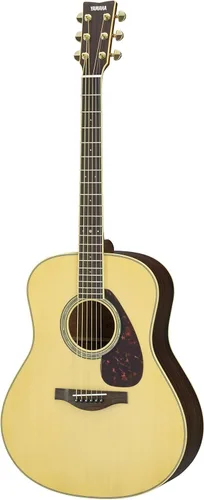 Miniatura 20 de Yamaha L-Series LL16 - Guitarra acústica eléctrica de 12 cuerdas con bolsa de concierto, color natural