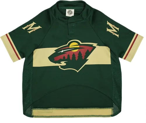 Miniatura 15 de Camiseta NHL Calgary Flames para perros y gatos, talla XL. ¡Deja que tu mascota sea un verdadero fanático de la NHL!