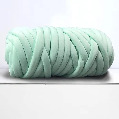 Miniatura 9 de Hilo grueso para tejido de brazo gigante para manta de nudo trenzado, hilo grueso jumbo tuerce tubular Ya rn suave extra grueso Yar n, tejido Gris