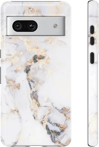 Miniatura 15 de Funda compatible con Google Pixel 7a, 2 en 1, delgada, resistente, híbrida, policarbonato duro, silicona suave, parachoques resistente