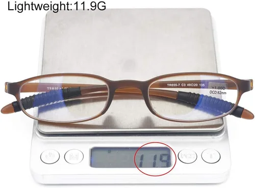 Miniatura 3 de Gafas de Lectura para Computadora con Bloqueo de Luz Azul (Flexibles y Ligeras) Lentes Portátiles de Plástico