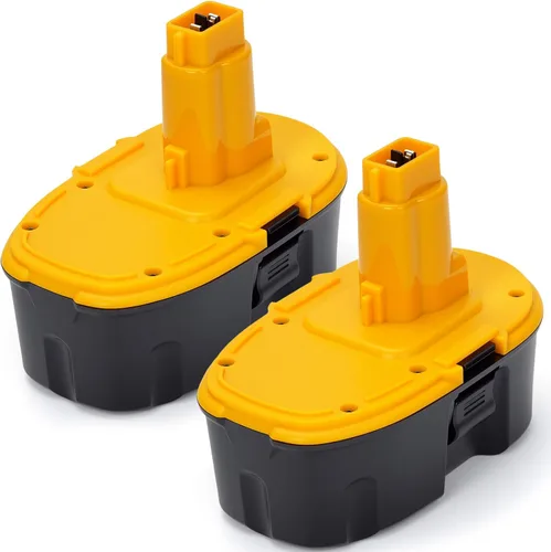 Batería de repuesto mejorada de 18V para herramientas Dewalt 18V tipo XRP, paquete de 2 baterías Ni-MH de 5.0Ah compatibles con DC9096, DC9071,