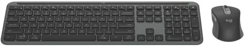 Logitech Signature MK955 Slim Combo de teclado y ratón grande con Logi Options Plus App (negro)