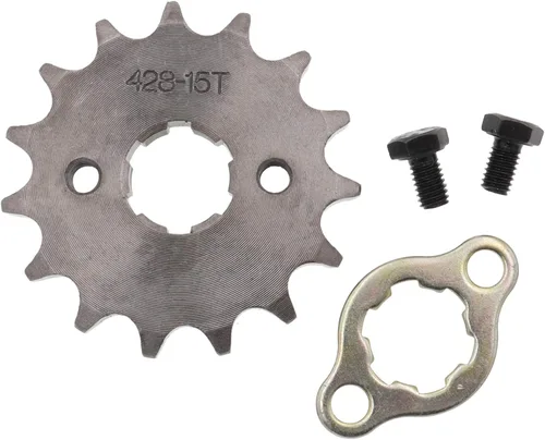 Miniatura 8 de 428 Piñón delantero Enigine con clip para motocicleta Dirt Bike (16.850-0.669 in, 10T)