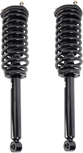 Miniatura 65 de TRQ Conjunto de Amortiguador y Resorte Delantero Cargado con Resorte Helicoidal Pre-ensamblado Compatible con Jeep Cherokee Limited AWD 14-22 Sin