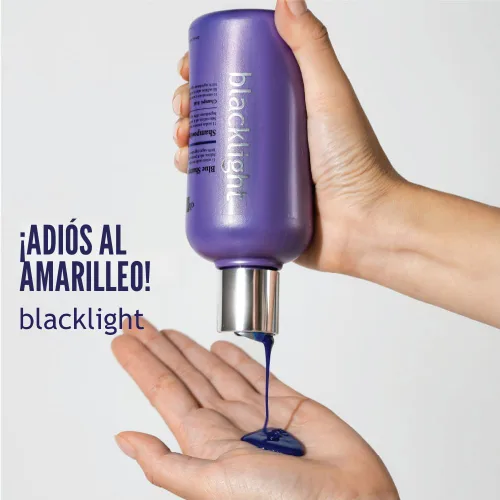 Miniatura 2 de Champú Oligo negro azul para cabello rubio, 8,5 onzas