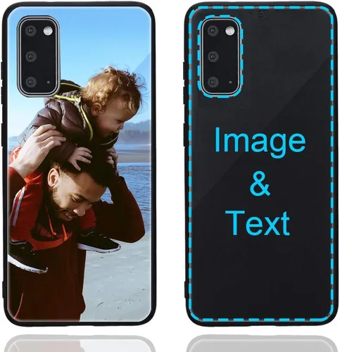 Miniatura 209 de Funda de teléfono personalizada para Samsung Galaxy S22+ / S22 Plus 5G, funda de TPU suave de vidrio templado antiarañazos personalizada con foto
