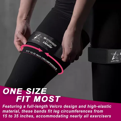 Miniatura 6 de Bandas de Oclusión BFR para Glúteos de Mujeres, Bandas de Restricción de Flujo Sanguíneo para Piernas, Glúteos y Construcción de Caderas, Bandas