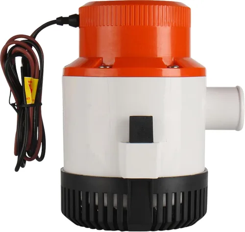 Miniatura 7 de SEAFLO Bomba de sentina de la serie 01 3700GPH Bomba sumergible marina de 12 V con salida de alta capacidad, protección antibloqueo de aire, 4 años