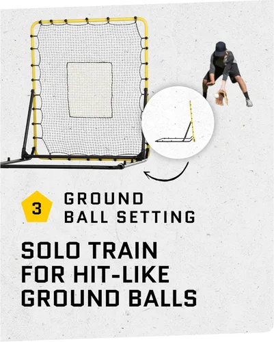 Miniatura 6 de SKLZ Fielding Trainer - Baseball, Softball & Volleyball Rebounder Net. Enhanced Solo Fielding Practice for Skill Development. High-Performance