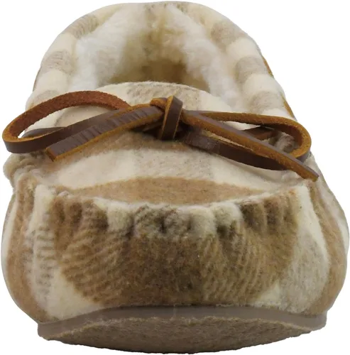 Miniatura 5 de Minnetonka - Pantuflas Cally de pelo sintético para mujer