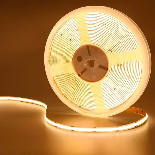 Miniatura 15 de Tira de Luces LED COB de 49.2 pies/15M CC 24V Blanco Frío 6000K 5760LEDs CRI 93+ 11000lm Brillo Uniforme IP20 No Impermeable Luces de Cinta LED