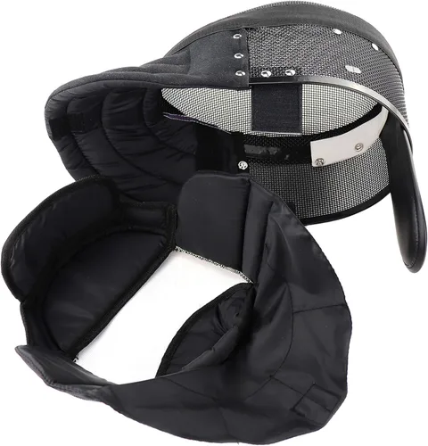 Miniatura 5 de LEONARK Armoury Casco Hema - Máscara de entrenador de esgrima - Máscara de grado nacional certificada CE 350N - Equipo de protección de esgrima