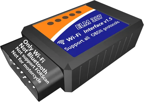 Adaptador WiFi ELM327 OBD2 WiFi ELM 327 OBD2 Escáner para Android iOS iPhone Escáner OBDii para Auto Lector de Códigos Conector Dongle Interfaz de