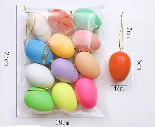 Miniatura 5 de 50 huevos de Pascua rellenos de plástico de 2.5 pulgadas para niños, juguetes de Pascua para fiestas de Pascua, caza, regalos para niños