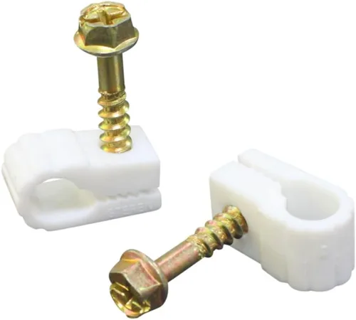 Miniatura 6 de STEREN Clips para Cable Coaxial - Soporte para Cables - Clips de Alambre - Clips de Revestimiento para Colgar - Soporte de Cable para Escritorio