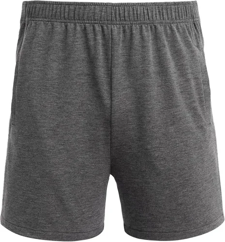 Miniatura 2 de Deyeek Pantalones cortos deportivos unisex para hombre, pantalones cortos de algodón con bolsillos para después de la cadera y la rodilla