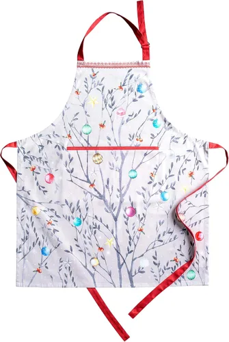 Miniatura 88 de Maison d' Hermine Delantal 100% de algodón para mujeres con bolsillo de cocina delantal de chef para hombres para cocinar primavera verano 001