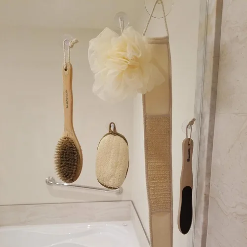 Miniatura 6 de dophee Paquete de 10 ventosas para mesas de cristal, almohadillas de goma transparente anticolisión sin ganchos para organización del hogar, cocina
