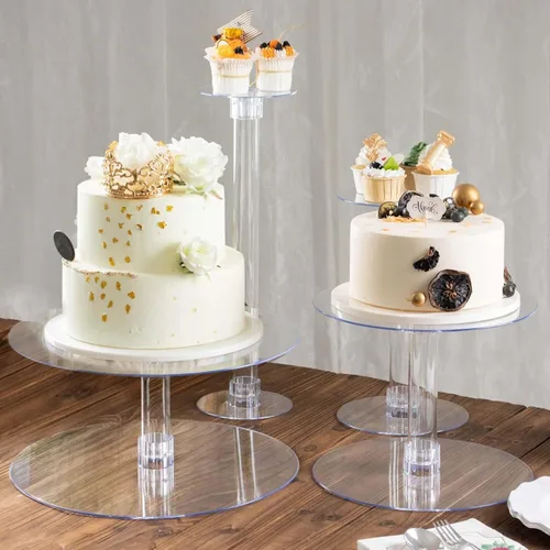Miniatura 14 de Efavormart - Soporte para decoración de postres de 2 niveles de 18 pulgadas para cumpleaños, Navidad, fiesta, boda