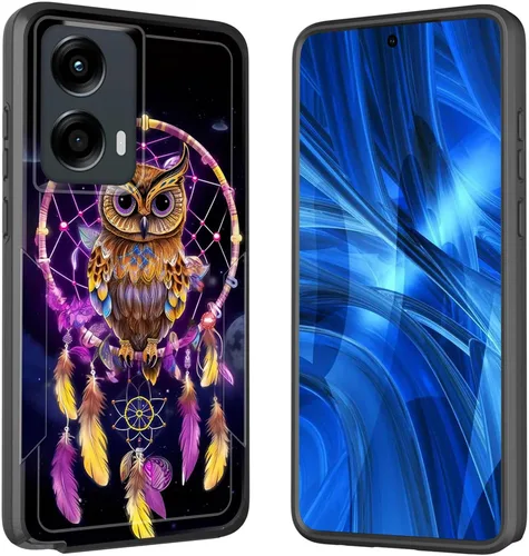 Miniatura 63 de Funda para Moto G 5G 2023, [probada en caídas de grado militar], resistente, resistente, resistente, a prueba de golpes, funda protectora
