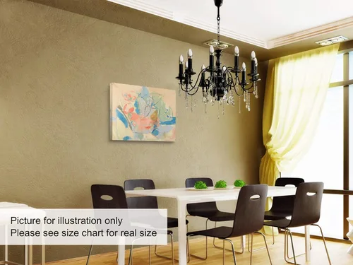 Miniatura 4 de Niwo ART - Montañas y mar, serie de pinturas más famosas del mundo, lienzo de pared para decoración del hogar, envoltura de galería, estirado
